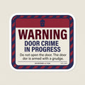 DoorCrime 3-Pack Sticker Kit